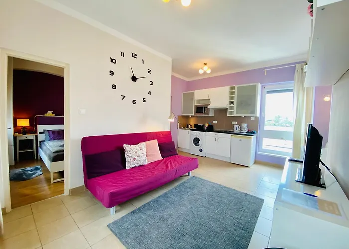 Cozy 1Br Apt With City Skyline View - Purple Skyline